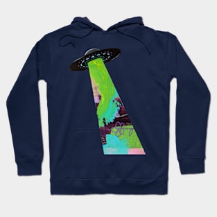 Little Green Visitors Hoodie